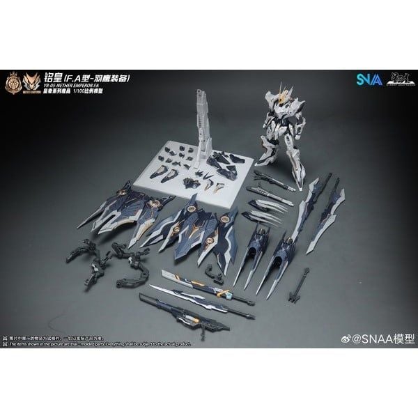 ảnh bìa vuông square thumb 1:1 model kit SNAA YR-05-FA Nether Emperor FA Full Armor 1/100 Minh Hoàng