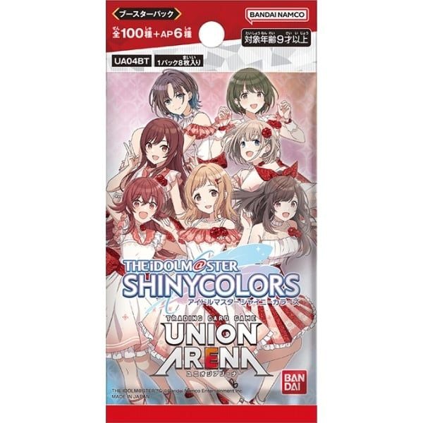 Union Arena TCG UA04BT The Idolmaster Shiny Colors Booster Pack tại nShop, sản phẩm chính hãng