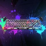  Bàn phím cơ GravaStar Mercury V75 Pro Neon Graffiti Switch UFO 