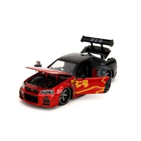 ảnh bìa vuông square thumb 1:1 Xe Mô Hình JADA TOYS Godzilla Nissan GT-R R34 tỉ lệ 1:24