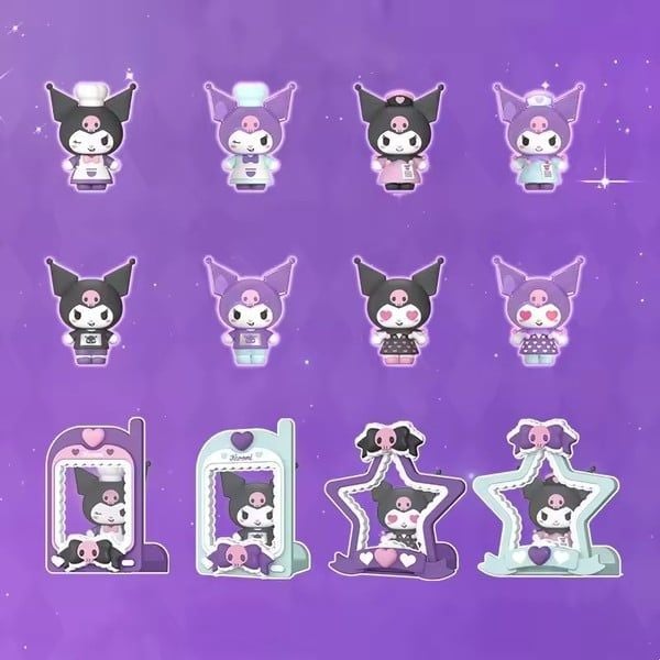nShop bán Hộp Mù Blokees Daadoos Fun Sanrio Magical Kuromi I Blind Box bản quyền chính hãng giá tốt