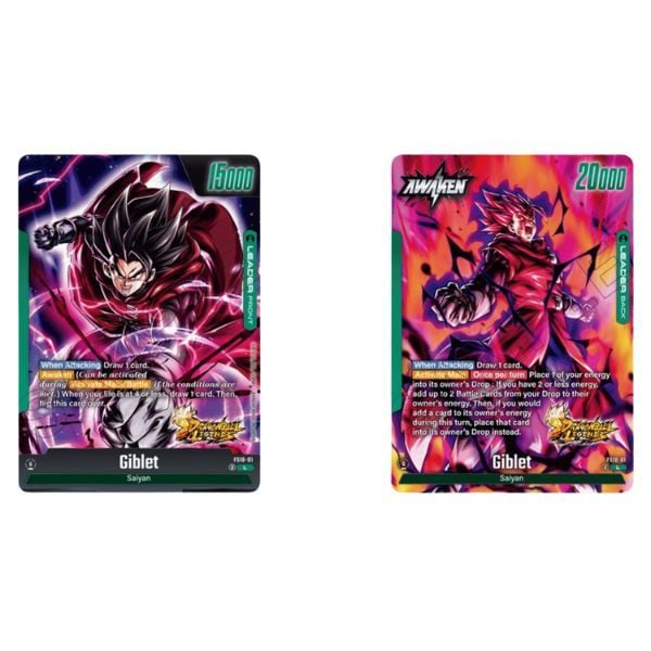 Bài Dragon Ball Super Card Game Fusion World FS10 Giblet Starter Deck tại nShop, sản phẩm chính hãng