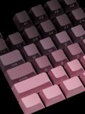  Bộ Keycap bàn phím cơ Veekos Black & Pink Gradient PBT Double-Shot / Cherry profile / 135 nút 