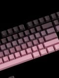  Bộ Keycap bàn phím cơ Veekos Black & Pink Gradient PBT Double-Shot / Cherry profile / 135 nút 