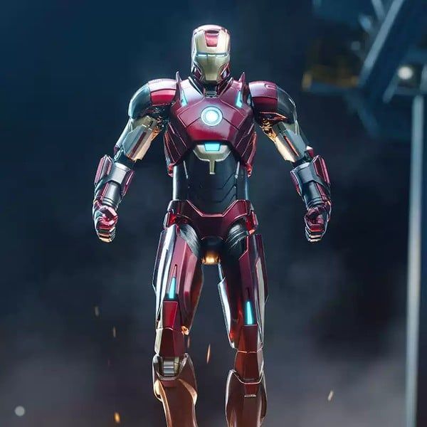 nShop bán Mô hình khớp động Marvel - Iron Man MK16 - ZD Toys - ZM05 bản quyền chính hãng Disney MCU