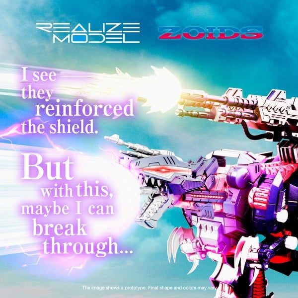  RMZ-011 Geno Saurer Raven Special - 1/100 Realize Model Zoids T-SPARK 