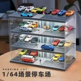  Diorama 1:64 Bãi đỗ xe có thang máy SCJ415 