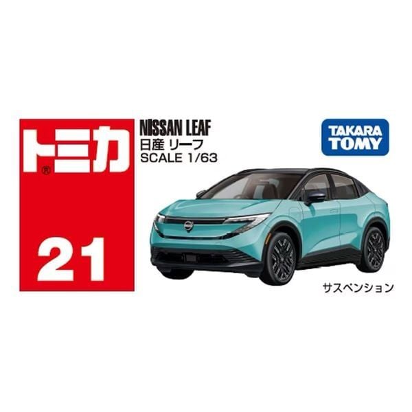  Tomica No. 21 Nissan Leaf 