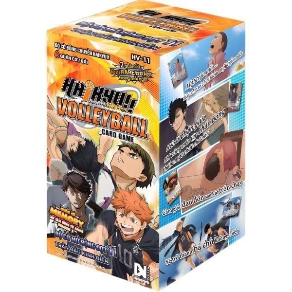 Bài Bóng Chuyền Haikyu!! Bộ Cờ Mở Rộng Đợt 11 Trận Đấu Kinh Điển bán chính hãng tại nShop