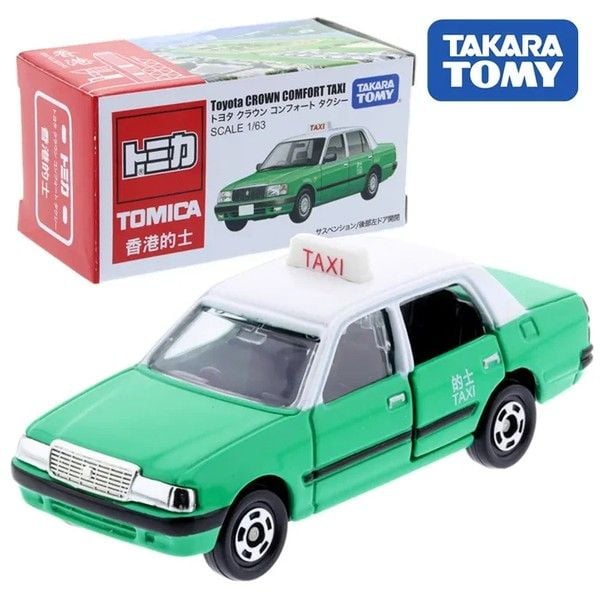 nShop bán TOMICA 51 Toyota Crown Comfort Hong Kong Macau Taxi - Green bản quyền chính hãng