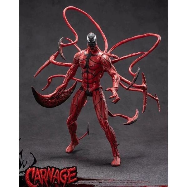 Mô hình nhân vật Marvel Carnage 9 Inch ZD Toys ZM20 chính hãng dành cho người yêu thích sưu tầm siêu anh hùng