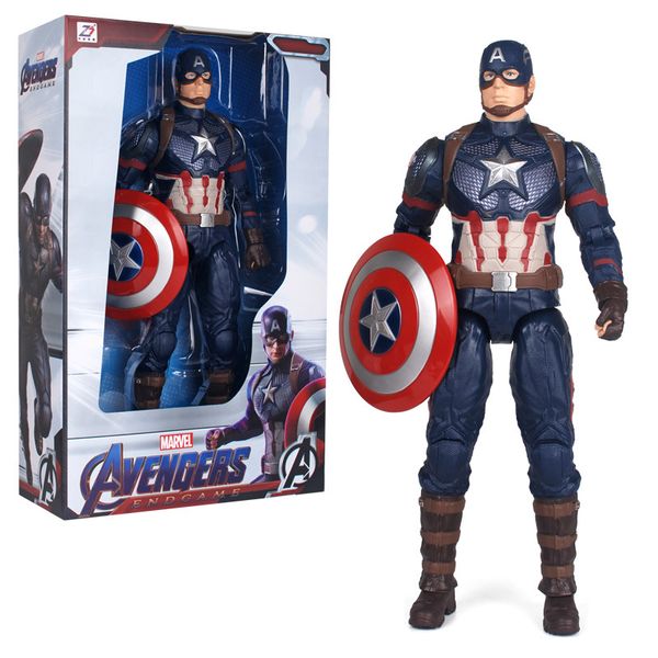 Marvel Figura Collezionabile Capitan America 14 Cm - Rivista Inclusa, Dettaglio Lucido