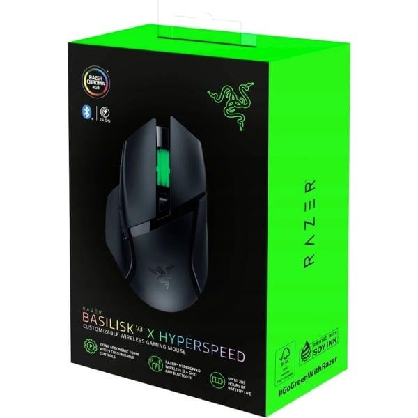  Chuột Gaming không dây Razer Basilisk V3 X HyperSpeed - RZ01-04870100-R3A1 