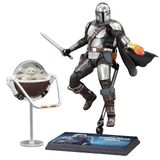  Mô hình Star Wars Action Figures Mandalorian & Grogu set - ZD Toys ZW12 