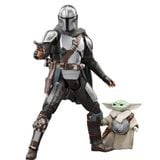  Mô hình Star Wars Action Figures Mandalorian & Grogu set - ZD Toys ZW12 