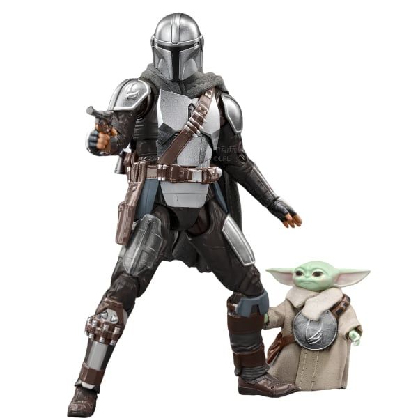  Mô hình Star Wars Action Figures Mandalorian & Grogu set - ZD Toys ZW12 