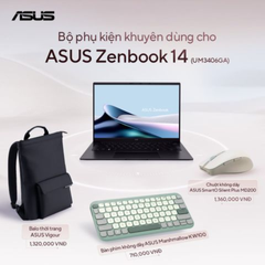 Laptop ASUS ZenBook 14 UM3406GA-QD075W (Ryzen AI 7 445 | 16GB | 512GB | AMD Radeon | 14' WUXGA OLED | Win 11)
