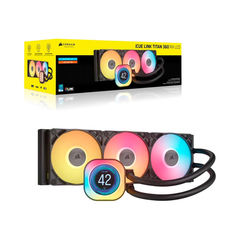 Tản nhiệt nước Corsair iCUE LINK TITAN 360 RX RGB LCD Black