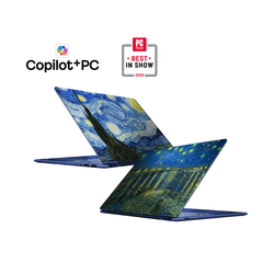Laptop MSI Prestige 14 Flip AI+ Vincent van Gogh Edition The Starry Night 14T235-259VN (Ultra X9 378H | 32GB | 1TB | Intel® Arc™ B390 | 14' FHD+ OLED | Win 11)