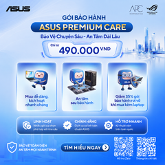 Dịch vụ Gói bảo hành ASUS PREMIUM CARE