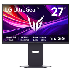Màn hình Gaming LG UltraGear 27G850A-B.ATV 27 inch NanoIPS Black 4k 240Hz hoặc FHD 480Hz 1ms