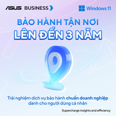 Gói Dịch vụ bảo hành tận nơi từ 2 năm lên 3 năm dành cho Laptop ASUS ExpertBook - ASUS Premium Care