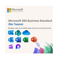 Phần mềm Microsoft 365 Business Standard (no Teams)- 12 months (1 User/ 12 tháng) (365noteams)