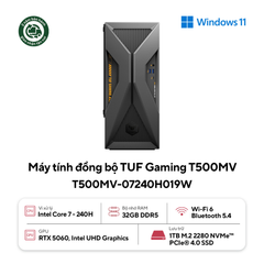 PC ASUS TUF Gaming T500 T500MV-07240H019W (Core 7 240H | RTX™ 5060 8GB | 32GB DDR5 | 1TB SSD | Win 11)