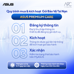 Gói dịch vụ bảo hành rơi vỡ Laptop Asus ADP-12M 12 tháng (Vivobook/ Vivobook S/ Zenbook/ Gaming Vivobook)