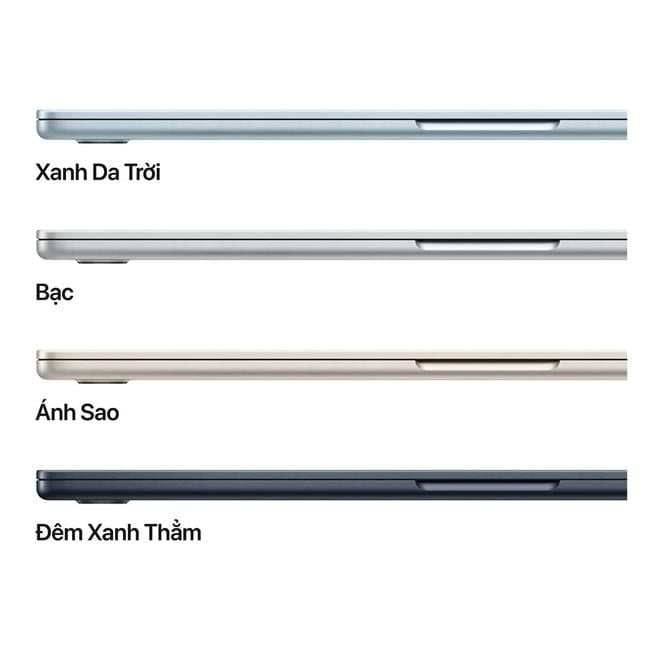 MacBook Air 15 inch M5 (10 CPU | 10 GPU | 16GB | 512GB | 15 inch | Apple Việt Nam)