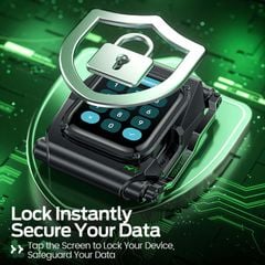 Ổ SSD di động Movespeed ST10 | 1TB | 1050MB/s | Màn hình cảm ứng