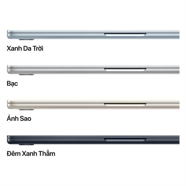 MacBook Air 13 inch M5 (10 CPU | 10 GPU | 16GB | 1TB | 13 inch | Apple Việt Nam)