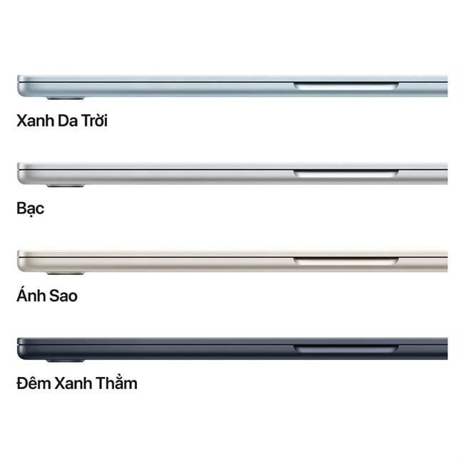 MacBook Air 15 inch M5 (10 CPU | 10 GPU | 16GB | 1TB | 15 inch | Apple Việt Nam)