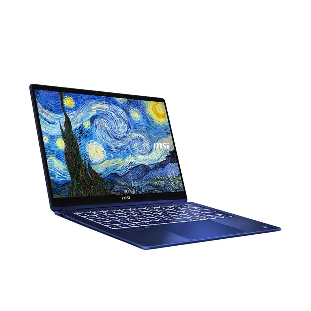 Laptop MSI Prestige 14 Flip AI+ Vincent van Gogh Edition The Starry Night 14T235-259VN (Ultra X9 378H | 32GB | 1TB | Intel® Arc™ B390 | 14' FHD+ OLED | Win 11)
