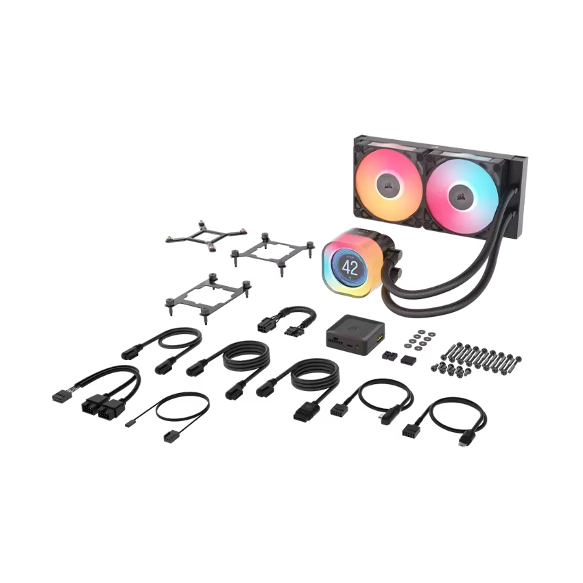Tản nhiệt nước Corsair iCUE LINK TITAN 240 RX RGB LCD Black