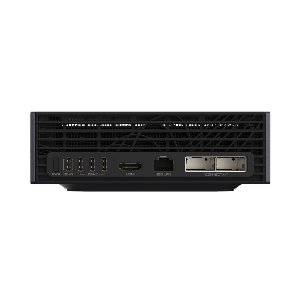 Mini PC AI GIGABYTE TOP ATOM ATAGB10-9000 (20-core Arm | NVIDIA® GB10 | 128GB | Upto 4TB | 4xUSB-C | WiFi 7 | Bluetooth | 1xLAN | NVIDIA DGX™ OS | Đen)