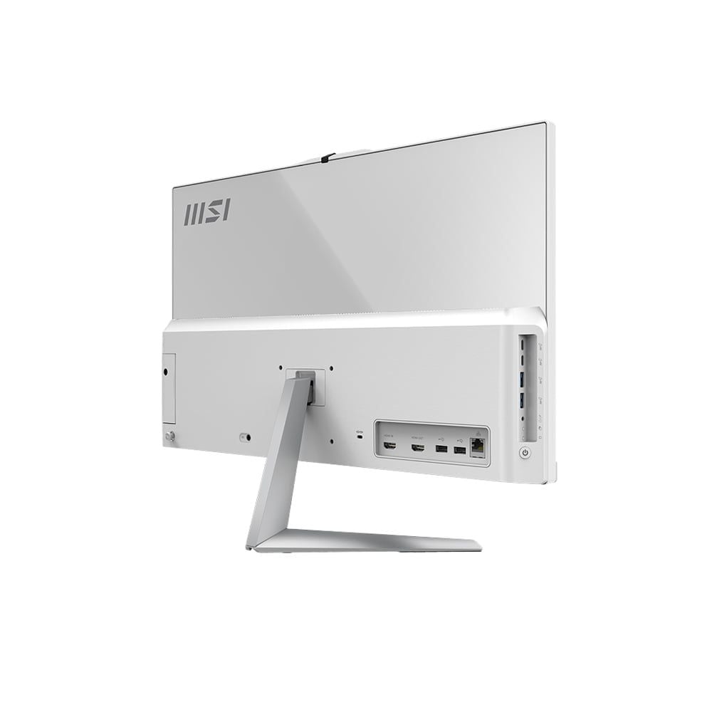 PC All in One MSI Modern AM242 1M AE0722-2442 (Intel Core 7 150U | 8GB | 512GB | Intel Graphics | 23.8 FHD | Non-touch | Trắng | NoOS)