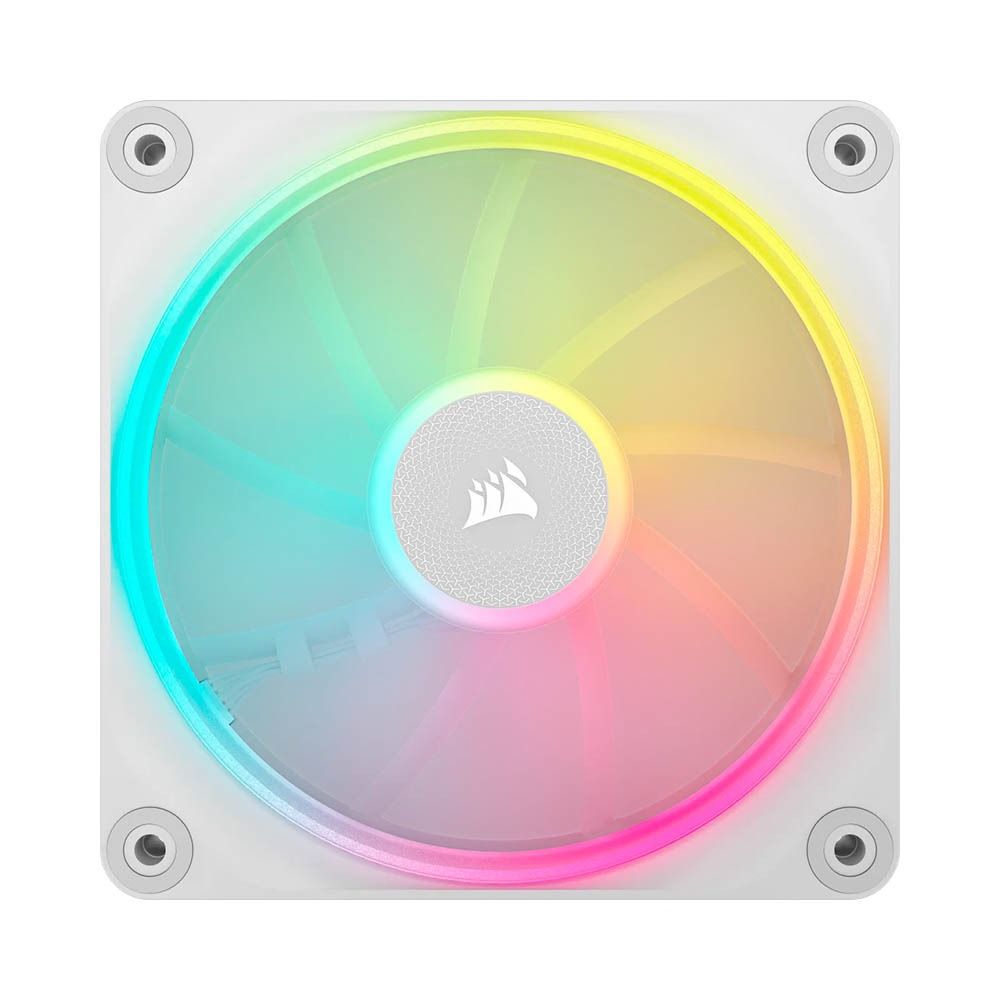 Bộ 3 quạt máy tính Corsair iCUE LINK LX120 RGB White CO-9051030-WW