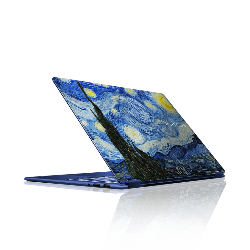 Laptop MSI Prestige 14 Flip AI+ Vincent van Gogh Edition The Starry Night 14T235-259VN (Ultra X9 378H | 32GB | 1TB | Intel® Arc™ B390 | 14' FHD+ OLED | Win 11)