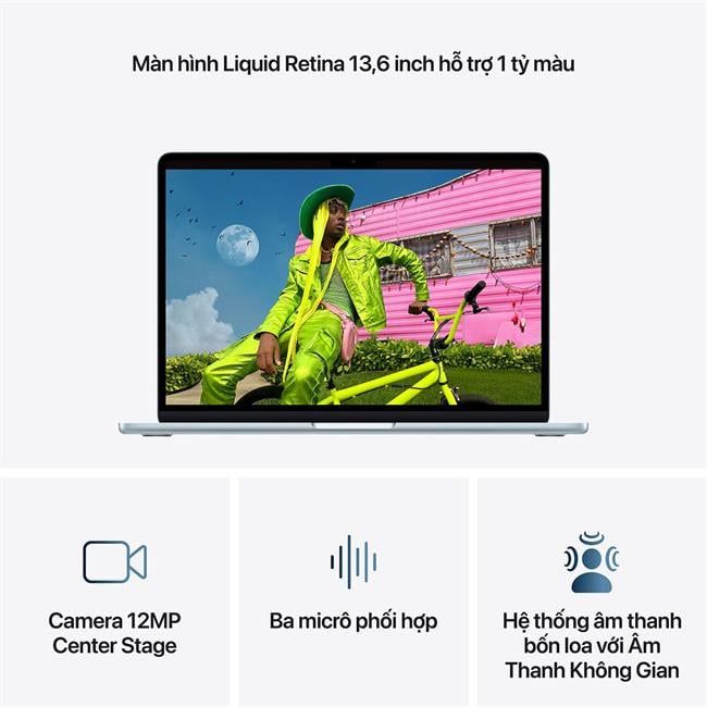 MacBook Air 13 inch M5 (10 CPU | 8 GPU | 16GB | 512GB | 13 inch | Apple Việt Nam)