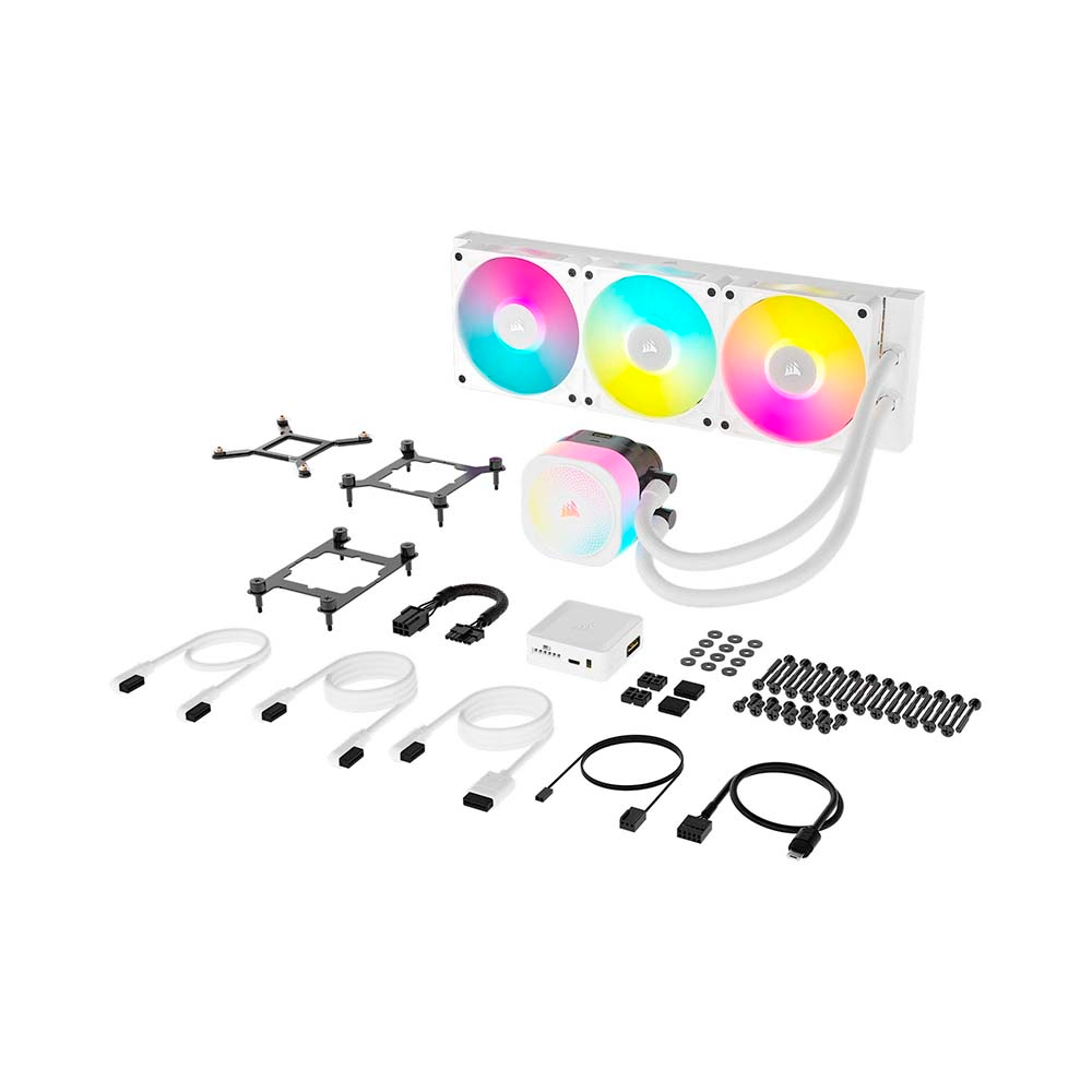Tản nhiệt nước AIO Corsair iCUE LINK TITAN 360 RX RGB White CW-9061021-WW