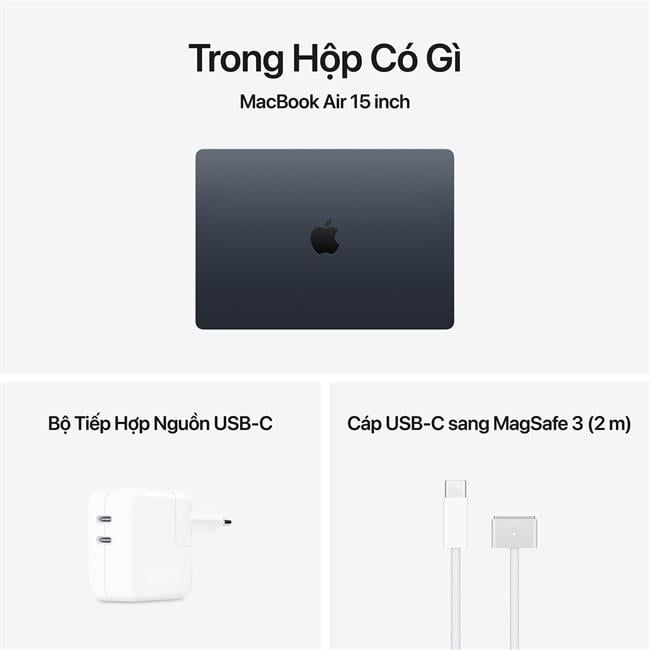MacBook Air 15 inch M5 (10 CPU | 10 GPU | 24GB | 1TB | 15 inch | Apple Việt Nam)
