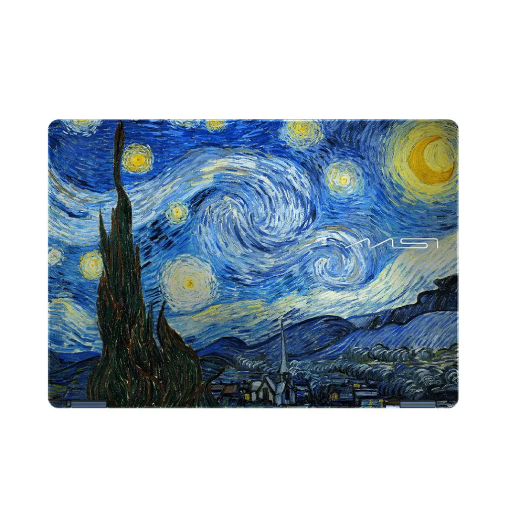 Laptop MSI Prestige 14 Flip AI+ Vincent van Gogh Edition The Starry Night 14T235-259VN (Ultra X9 378H | 32GB | 1TB | Intel® Arc™ B390 | 14' FHD+ OLED | Win 11)