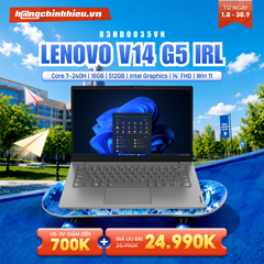 Laptop Lenovo V14 G5 IRL 83HD0035VN (Core 7-240H | 16GB | 512GB | Intel Graphics | 14' FHD | Win 11)