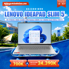 Laptop Lenovo IdeaPad Slim 5 OLED 15ARP10 83J3001DVN (R7-7735HS | 16GB | 512GB | AMD Radeon 680M | 15.1' WQXGA OLED 165Hz | Win 11)