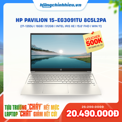 Laptop HP Pavilion 15-eg3091TU 8C5L2PA (i7-1355U | 16GB | 512GB | Intel Iris Xe | 15.6' FHD | Win 11)
