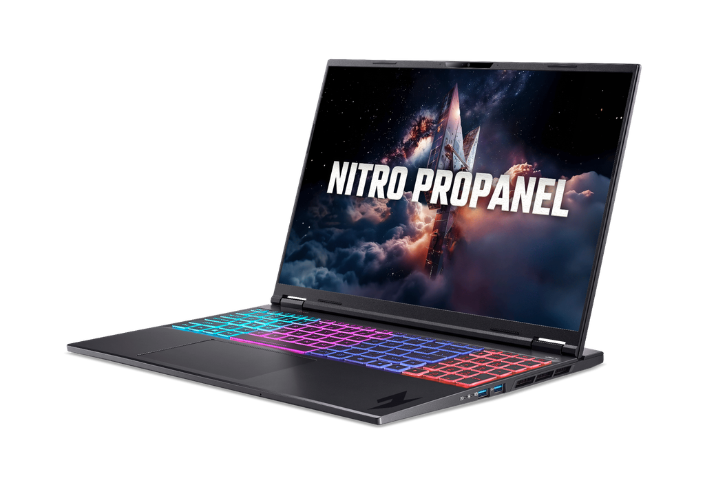 Laptop Gaming Acer Nitro ProPanel ANV16S-61-R9ZV (R7 AI 350 | GeForce RTX™ 5060 8GB | 32GB | 1TB | 16' 2K+ 180Hz | Win 11)