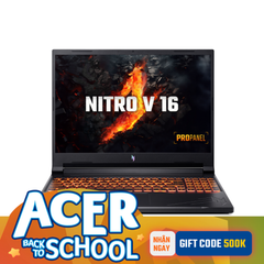 Laptop Gaming Acer Nitro V 16 ProPanel ANV16-41-R7EN (R7-8845HS | GeForce RTX™ 3050 6GB | 16GB | 512GB | 16' FHD 165Hz 100% sRGB | Win 11)