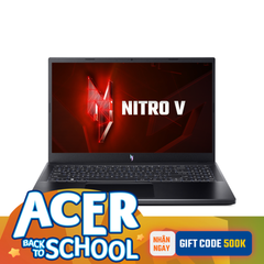 Laptop Gaming Acer Nitro V ANV15-51-55CA (i5-13420H | GeForce RTX™ 4050 6GB | 16GB | 512GB |  15.6' FHD 144Hz | Win 11)
