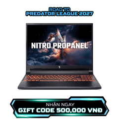 Laptop Gaming Acer Nitro ProPanel ANV15-52-73Z8 (Core 7 240H | GeForce RTX™ 4050 6GB | 16GB | 512GB | 15.6' FHD 180Hz | Win 11)